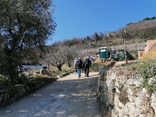 dirigendosi verso Crosetta