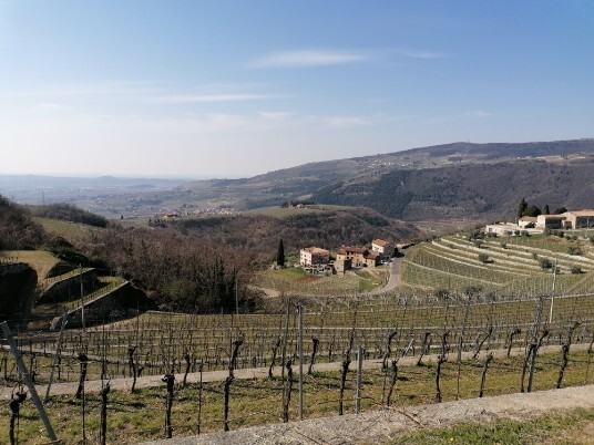 Panorami su Zeviana e Gazzo da Bivio Crosetta/ Purano