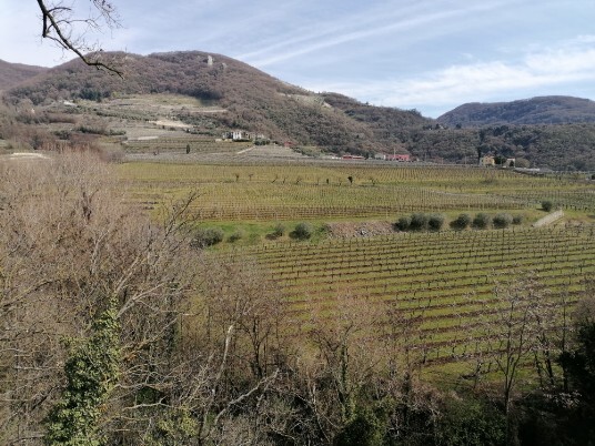 Sengia Sbusa e Preperchiusa viste da Castel