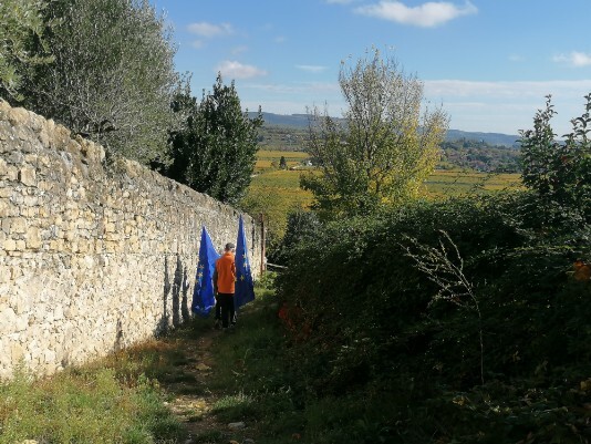 discesa al Capitello di Bure Alto