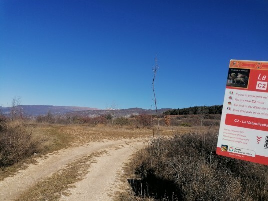 Inizio percorso Monte Solane