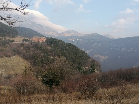 panorami salendo al Monte Cimo