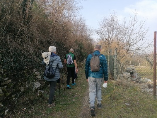 sentiero per Cà Verde molto bello