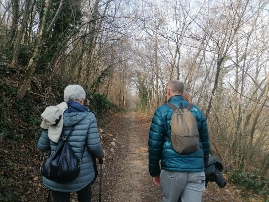 sentiero per Cà Verde molto bello