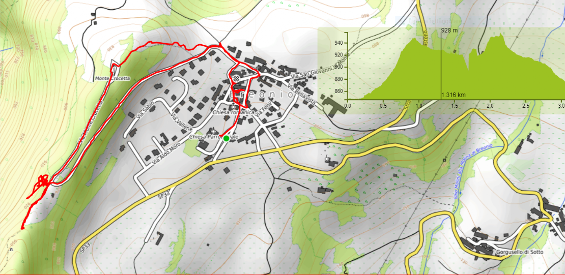 Mappa Percorso