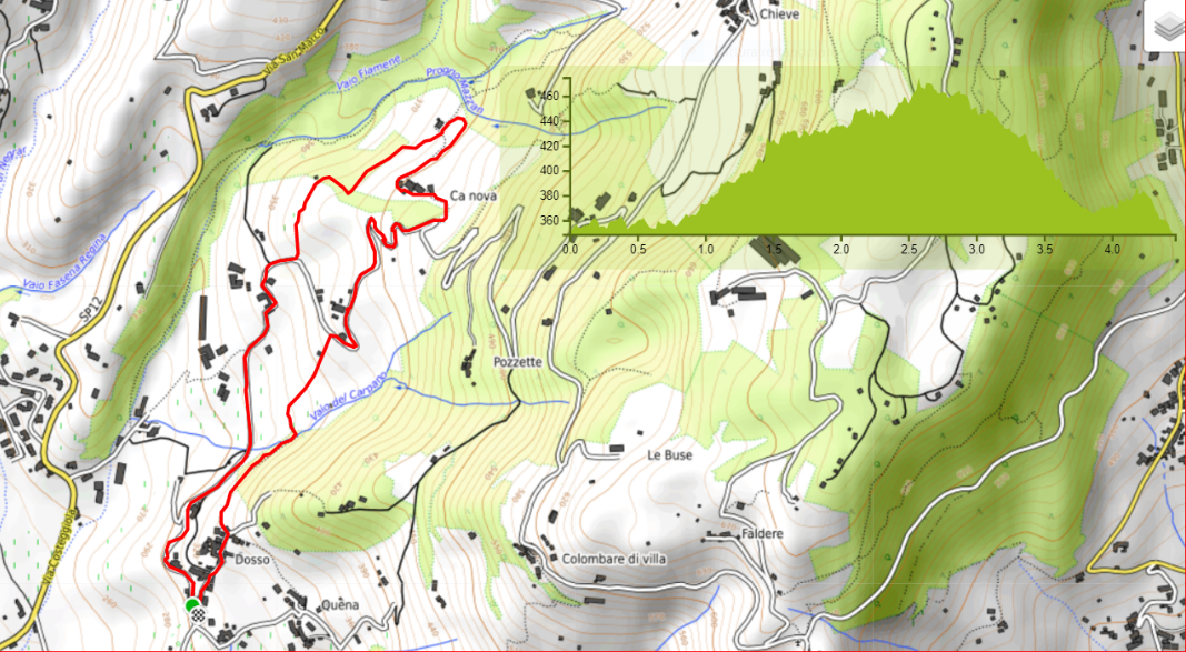 clicca qui mappa Forlago San Ciriaco Ca Nova Dosso