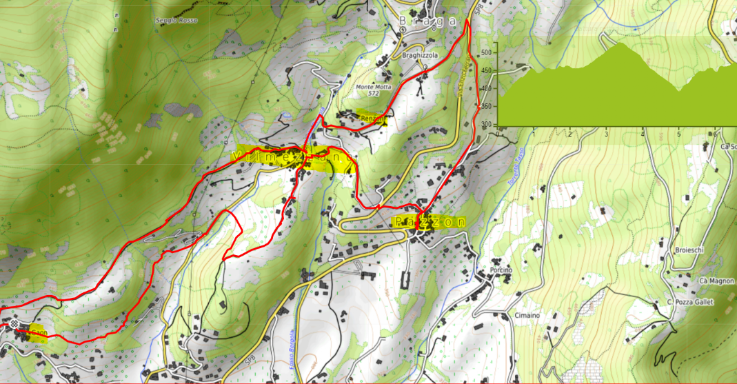 clicca su mappa Gaon Vilmezzano Pazzon