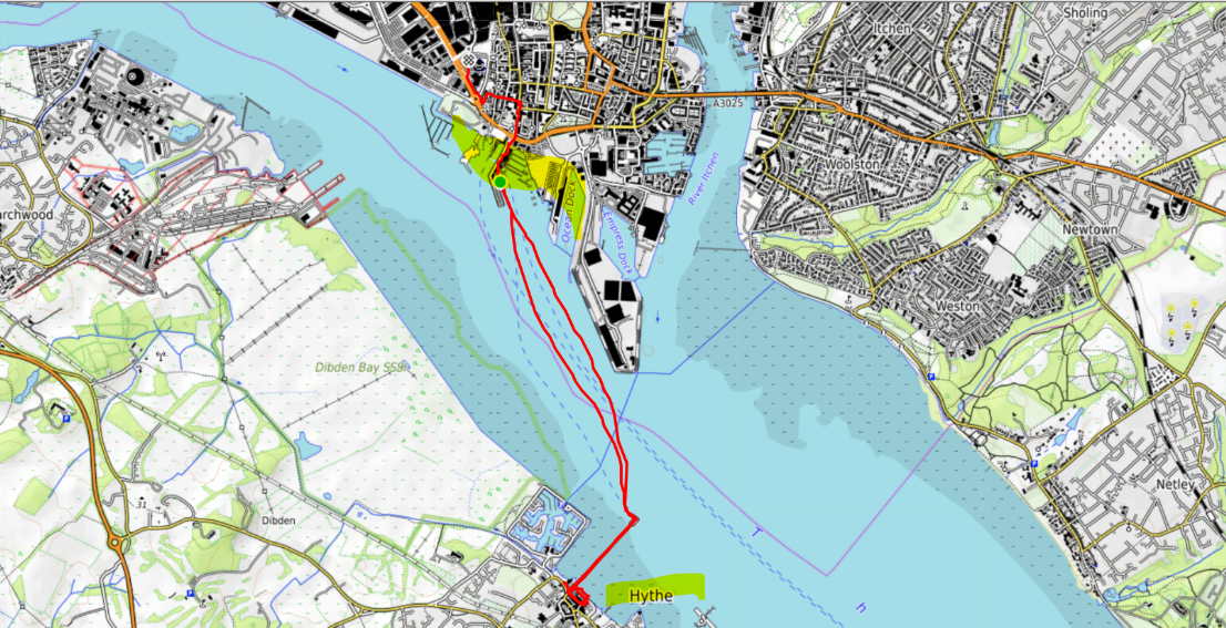 Mappa  Southampton Hythe pier 