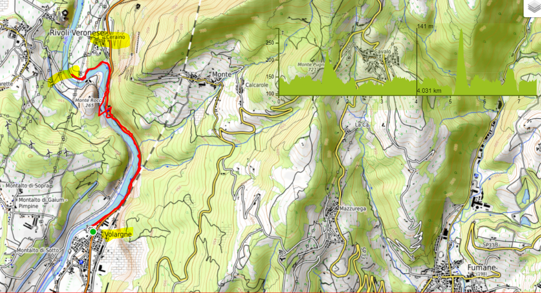 clicca qui mappa Volargne Ceraino