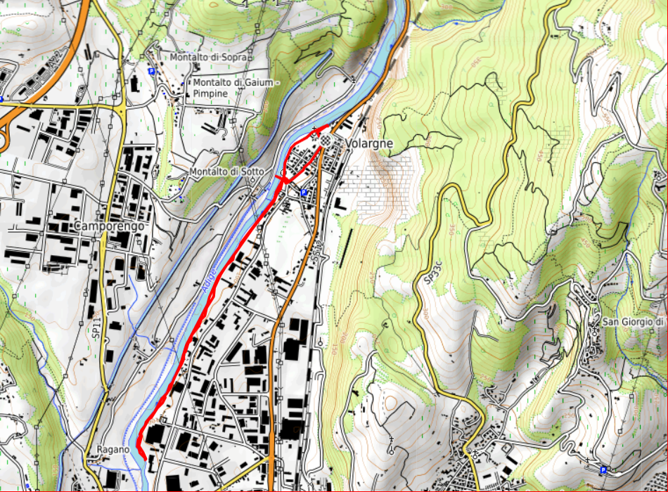 clicca qui mappa Volargne Ponton