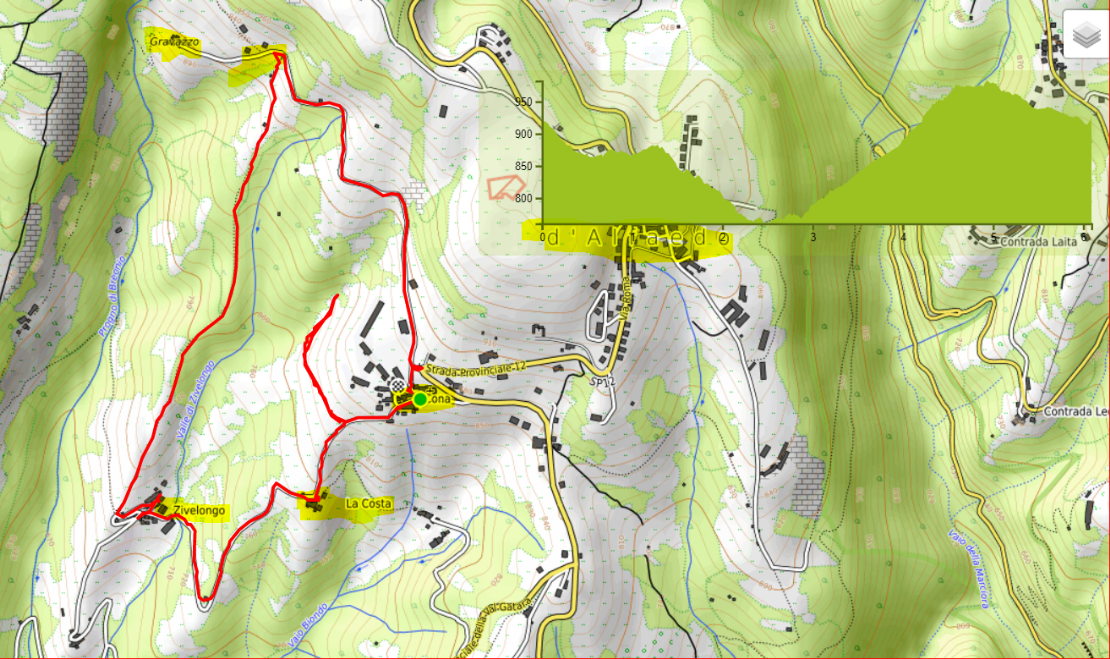 clicca su mappa Cona Costa Zivelongo Gravazzo q